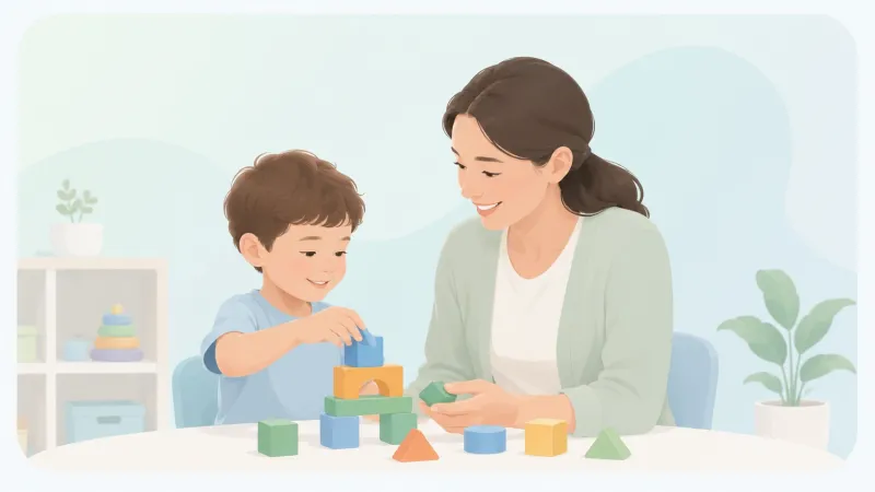 Ilustração do artigo: O que é a terapia ABA e como ela funciona na prática